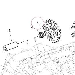 Gear, idle T29 17110971A