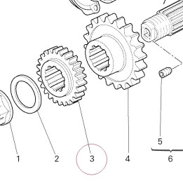 Gear T24 17111001A