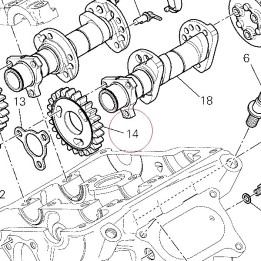 Gear Z=25 17111153A