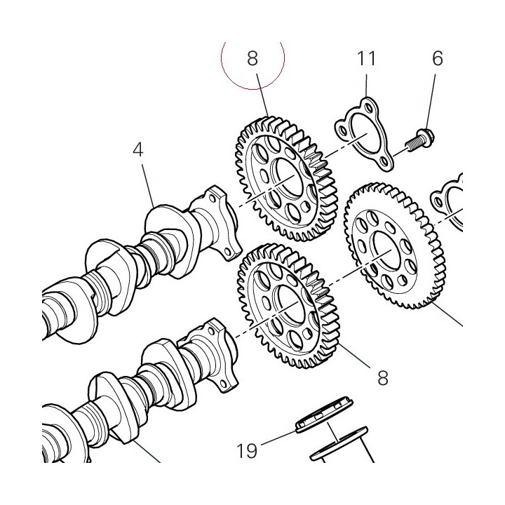 Gear T39 17112221A