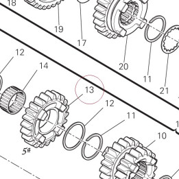 Driving gear 5TH sp. 17213191D