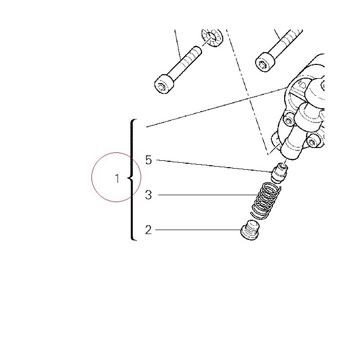 Oil pump 17420381A