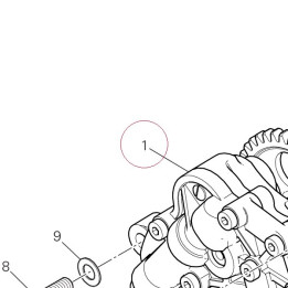 Oil pump assembly 17420382D