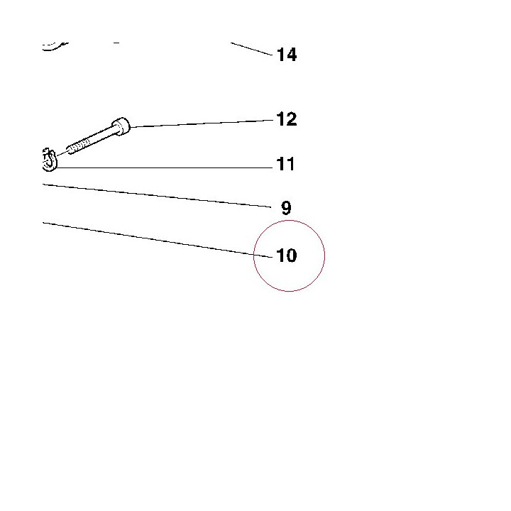 Intermediate gear assembly 17610151A