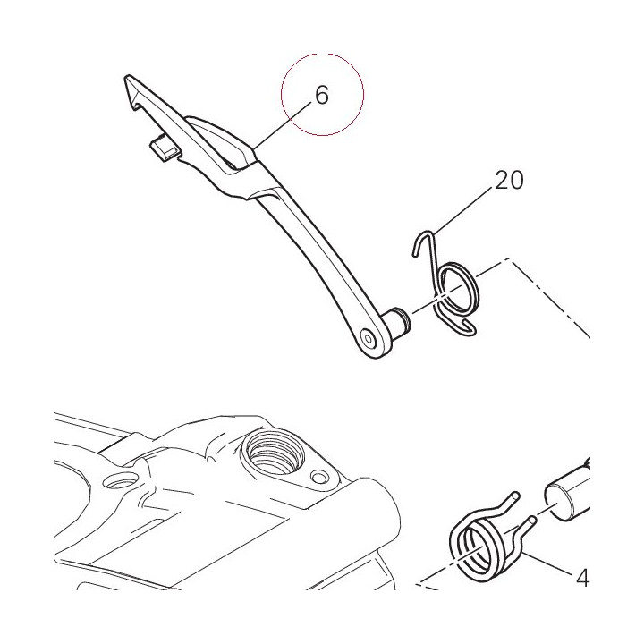 Control fork 18020261A