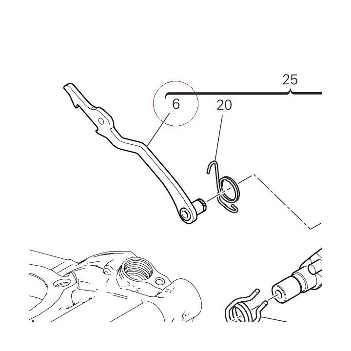 Control fork 18020401A