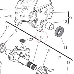 Gear change mechanism 18120063A