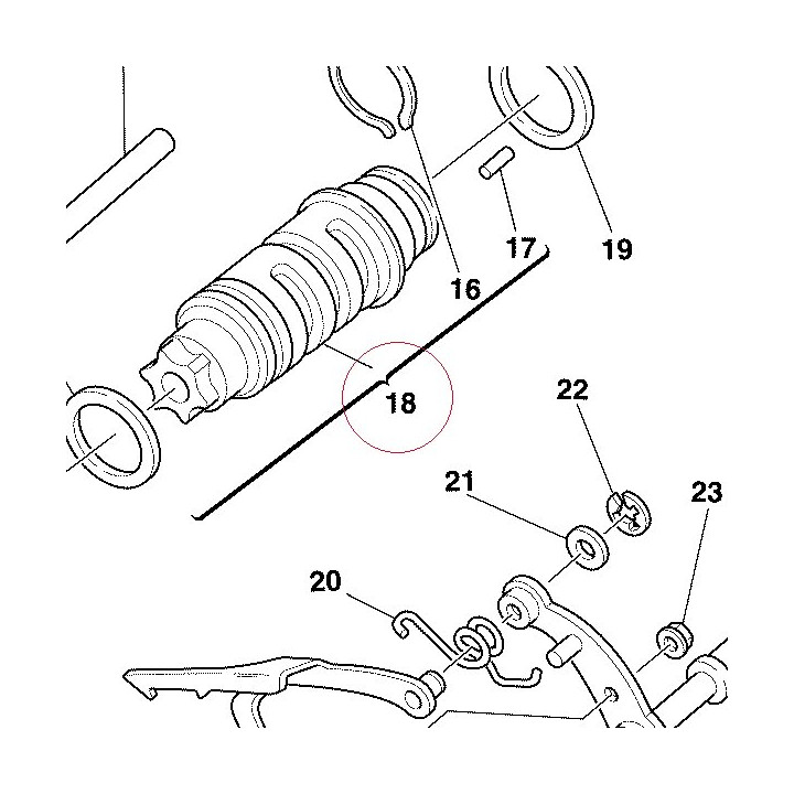 Cam, gear shift 18220221A