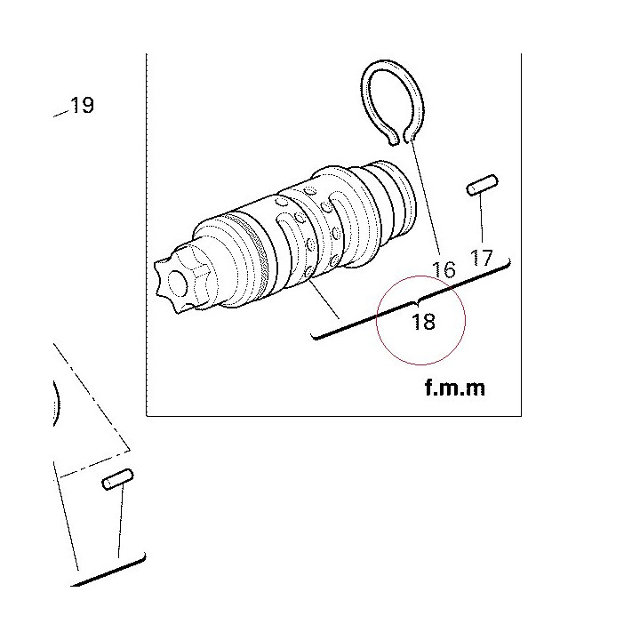 Cam, gear shift 18220263A