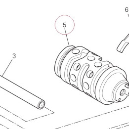 Complete gearbox drum 18220353C