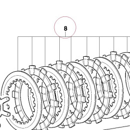 Clutch disc set 19020101A