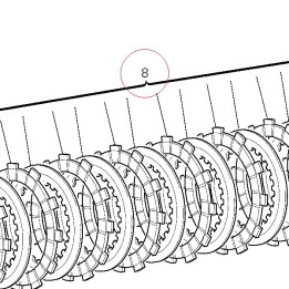 Clutch disc set 19020202A