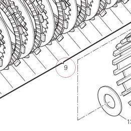Clutch disc set 19020264A