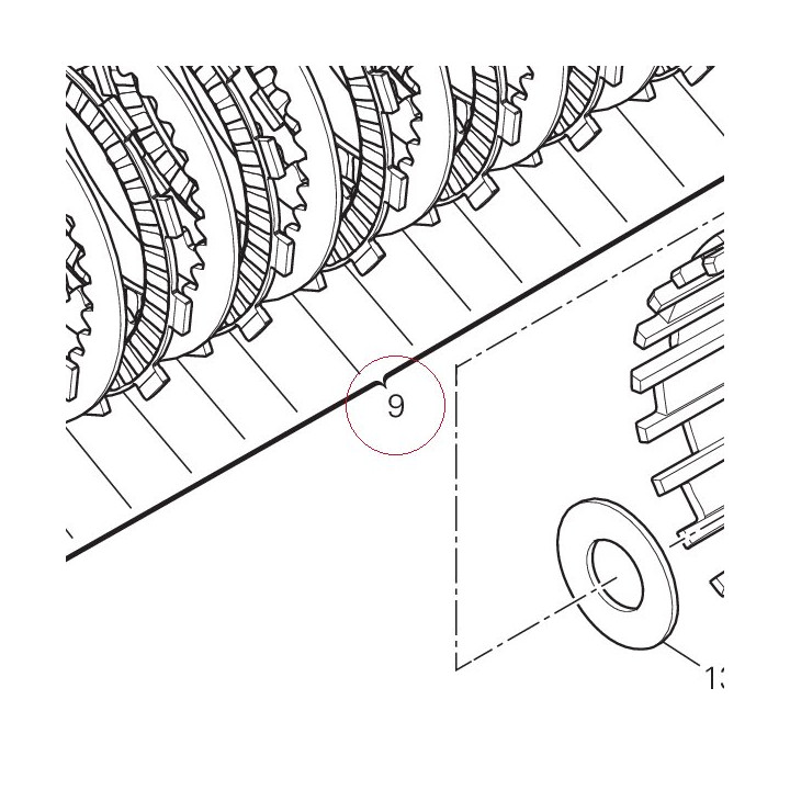 Clutch disc set 19020264A