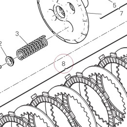Clutch disc set 19020371A