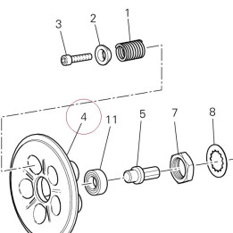 Disk, clutch pressure 19410611A