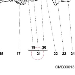Piston assembly 19590023B