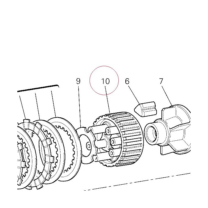 Boss, clutch 19610012B
