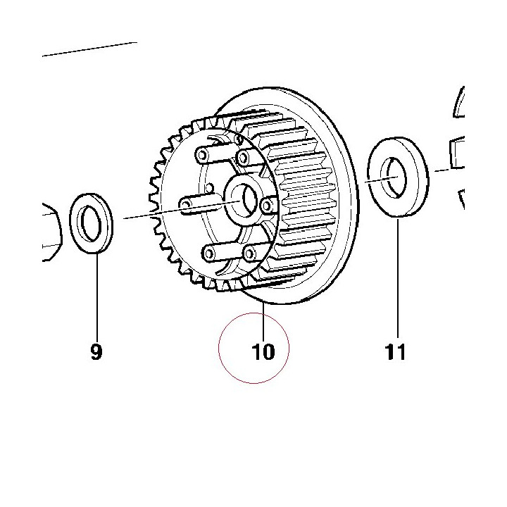 Clutch drum 19610161A