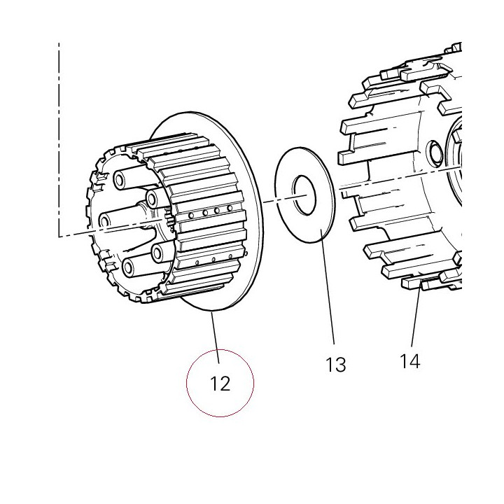 Boss, clutch 19610631A