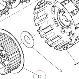 Clutch drum 19610641B