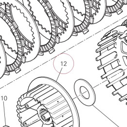 Clutch drum 19610671A