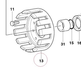 Clutch housing 19810032C