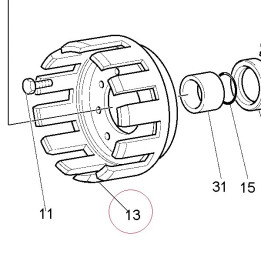 Clutch housing 19810271A