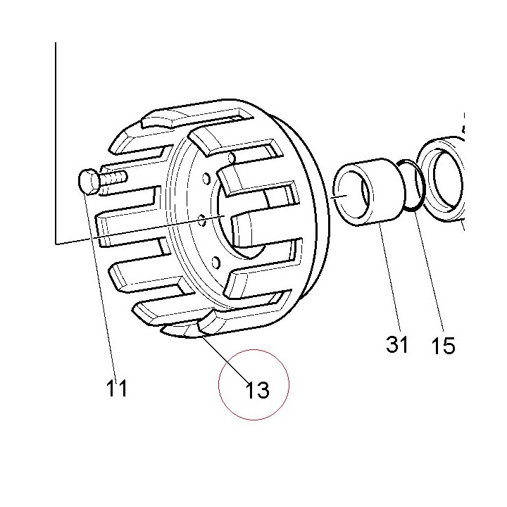 Clutch housing 19810271A