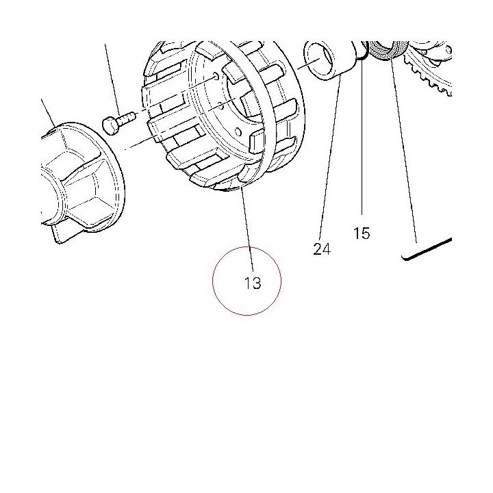 Clutch housing 19810291A