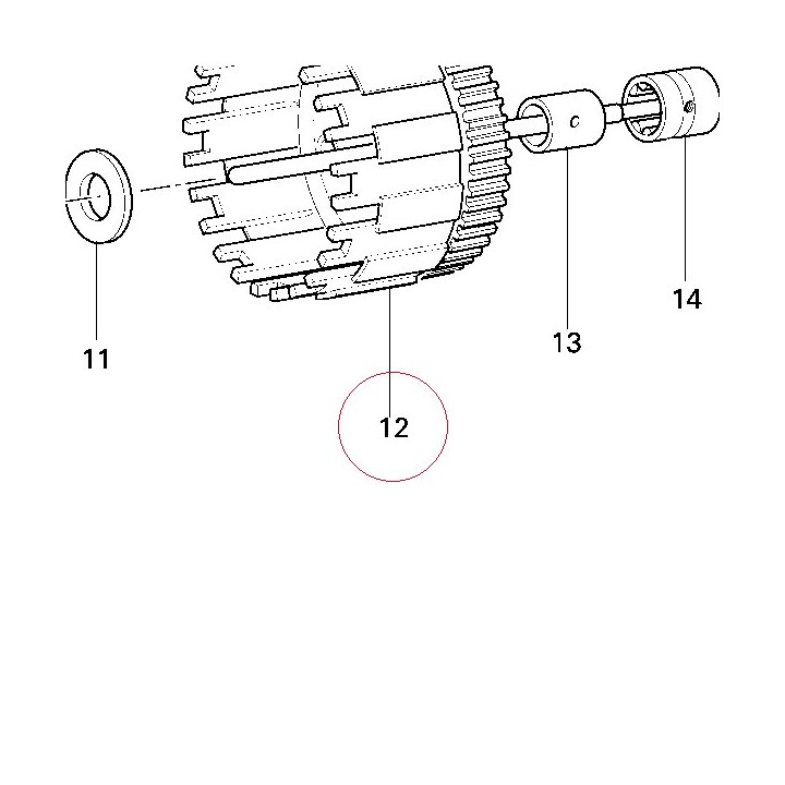 Clutch housing 19920051A