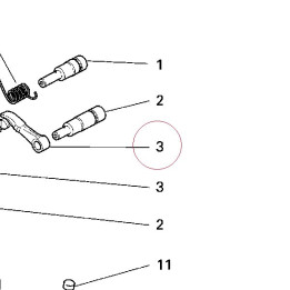 Open. rocker arm 20810096A
