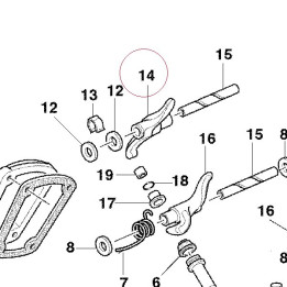 Open. rocker arm 20810121A