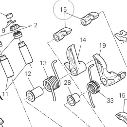Open. rocker arm 20810381A