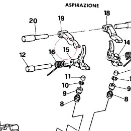 Close rocker arm 20910011A