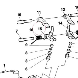 Close rocker arm 20910035A