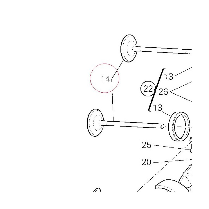 Intake valve 21010731A
