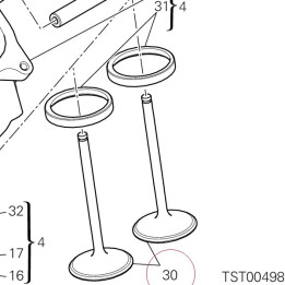 Intake valve 21010811D