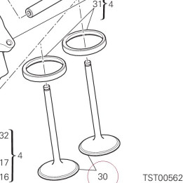 Intake valve 21011011B