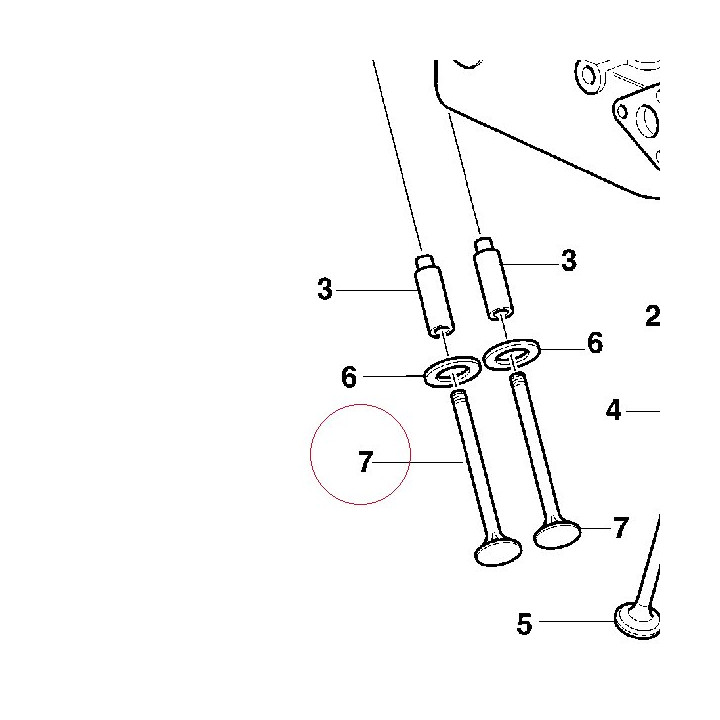 Exhaust valve 21110102A