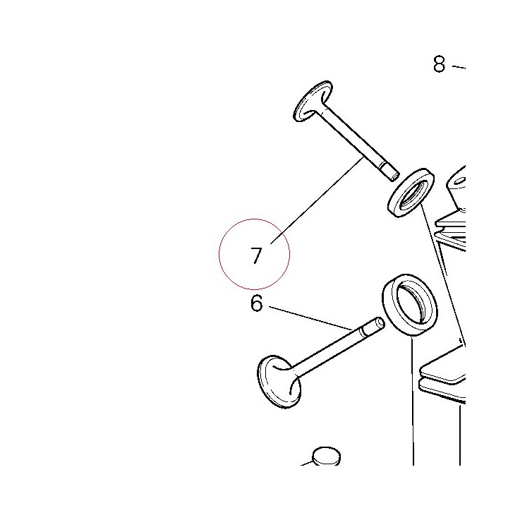 Exhaust valve 21110151A