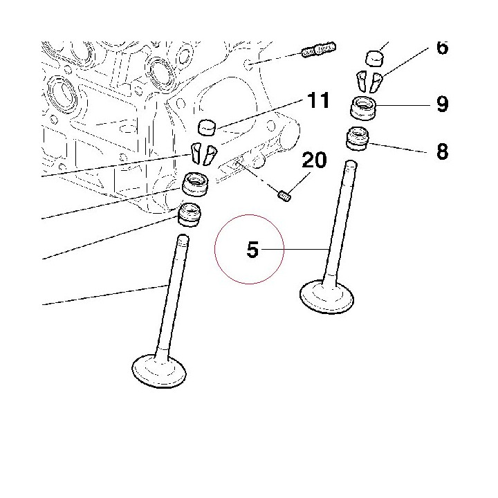 Exhaust valve 21110392A