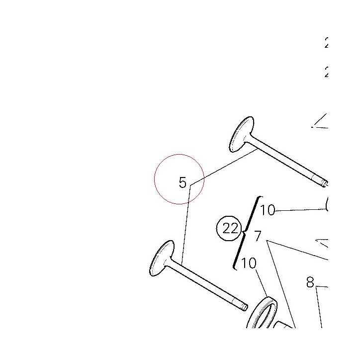 Exhaust valve 21110712A