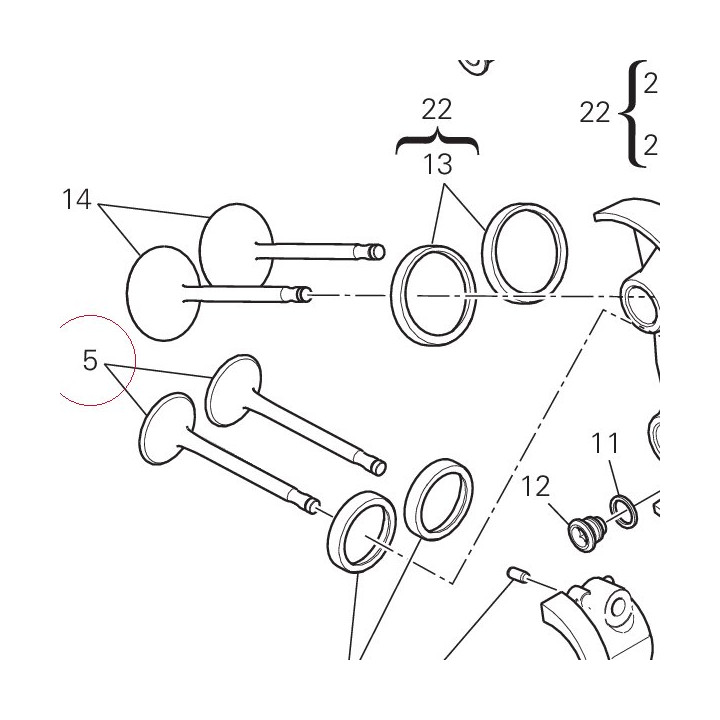 Exhaust valve 21110831A