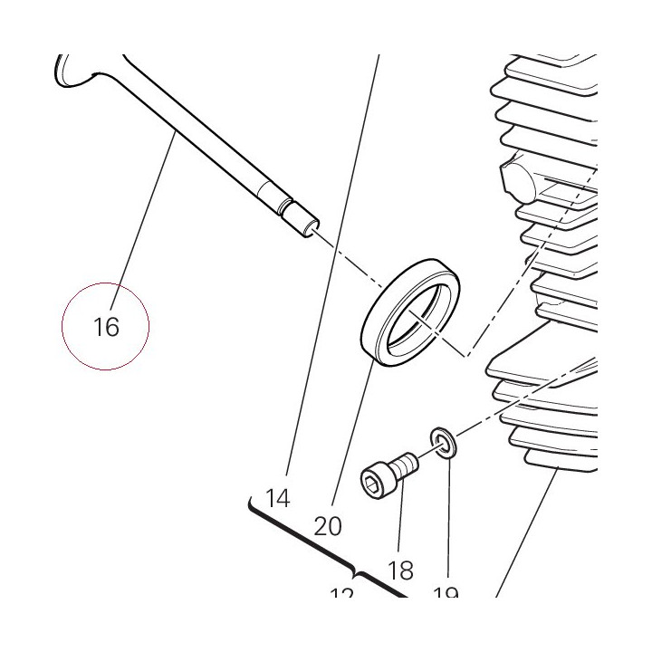 Exhaust valve 21111121B
