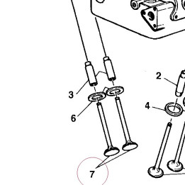 Exhaust valves set 21120041A