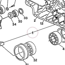 Crankcase 22520182A