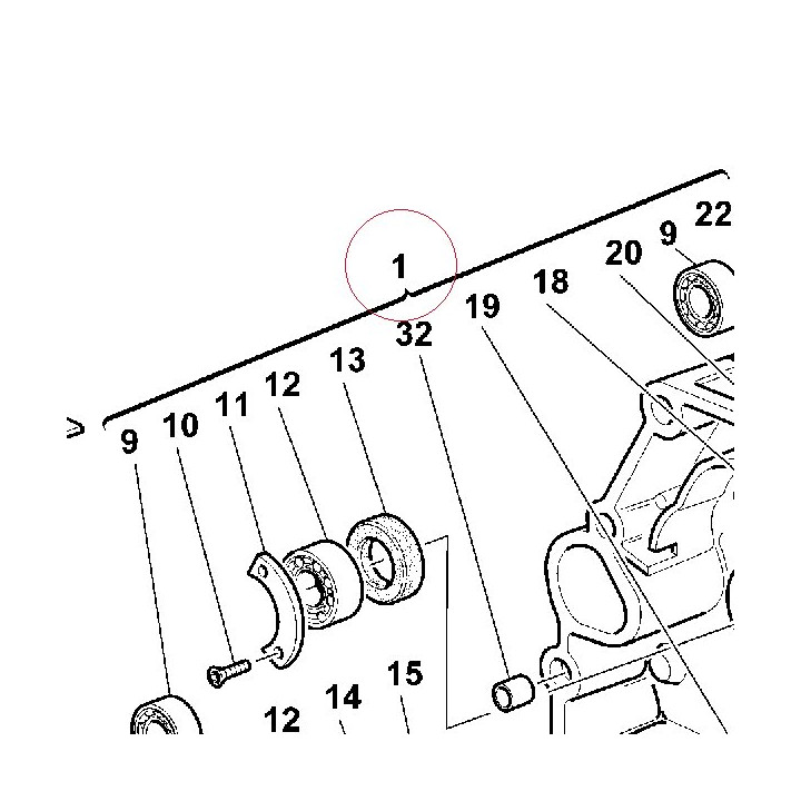 Crankcase 22520322A