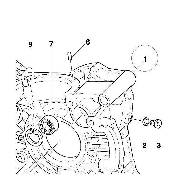 Crankcase 22520692A