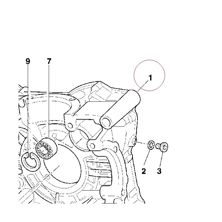 Crankcase 22521121A